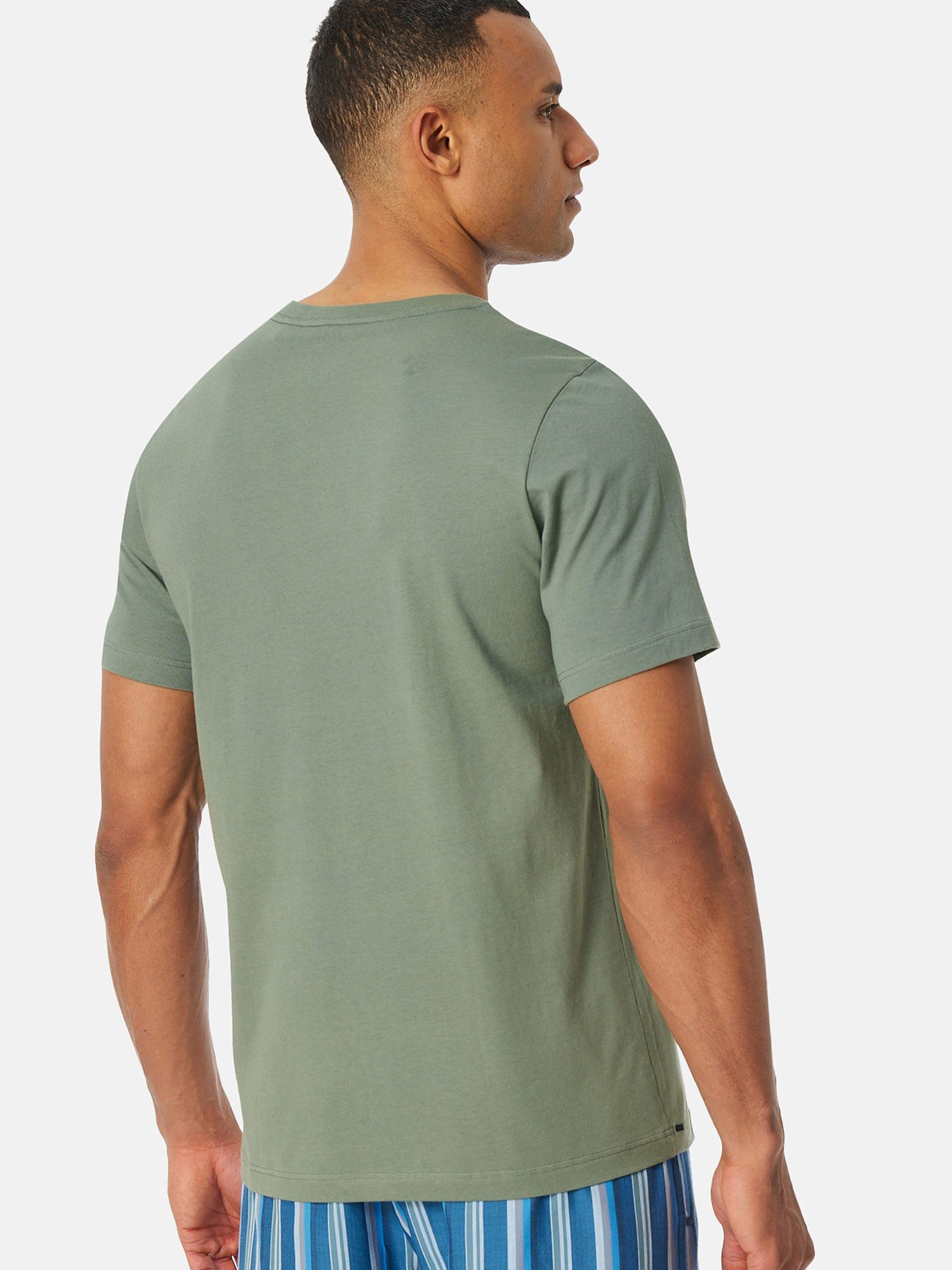 Schiesser Pyjamaoberteil T-Shirt - Mix Relax schlaf-oberteil nachthemd sleepshirt