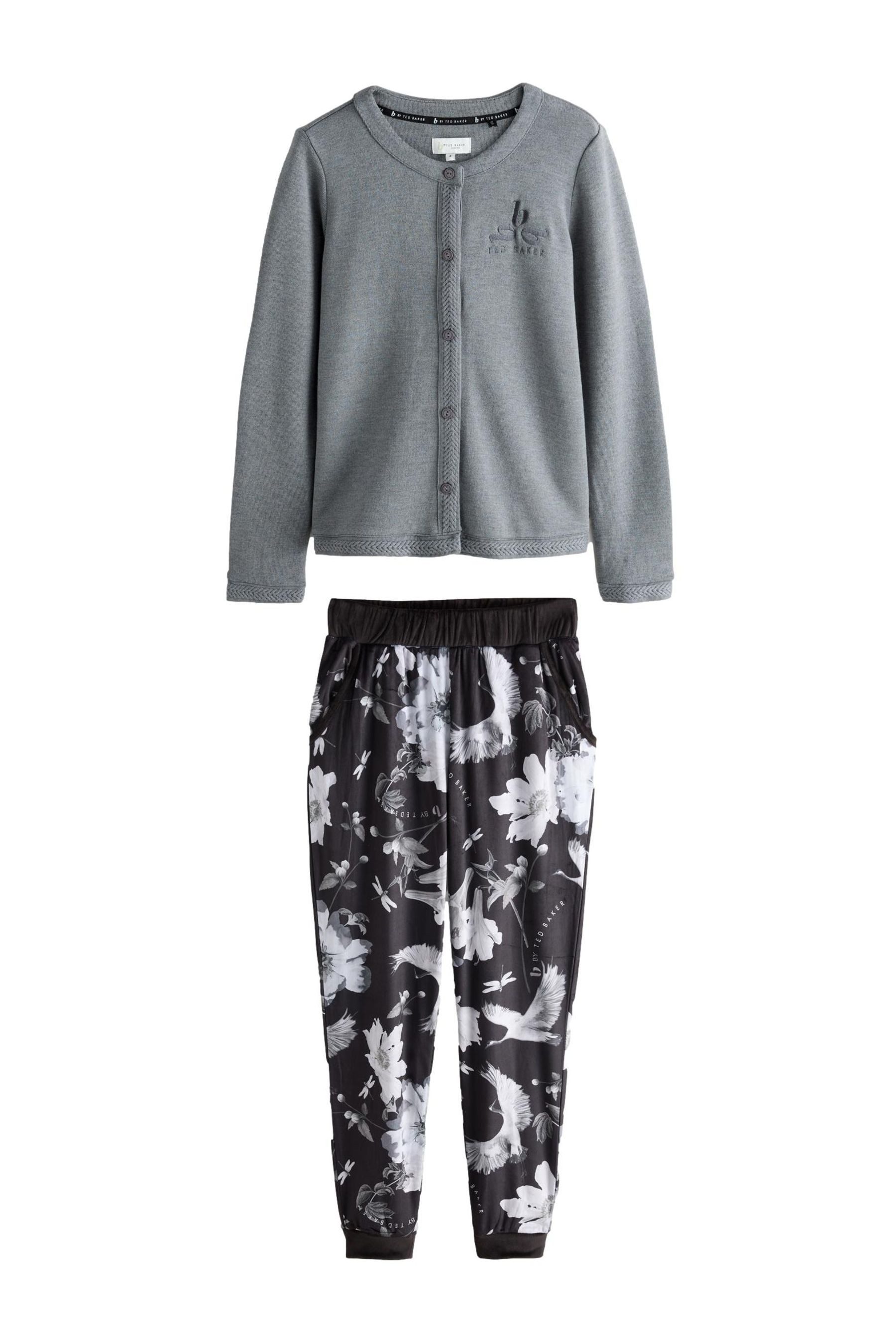 Pyjama B By Ted Baker Strickjacke-Schlafanzug, Vogel