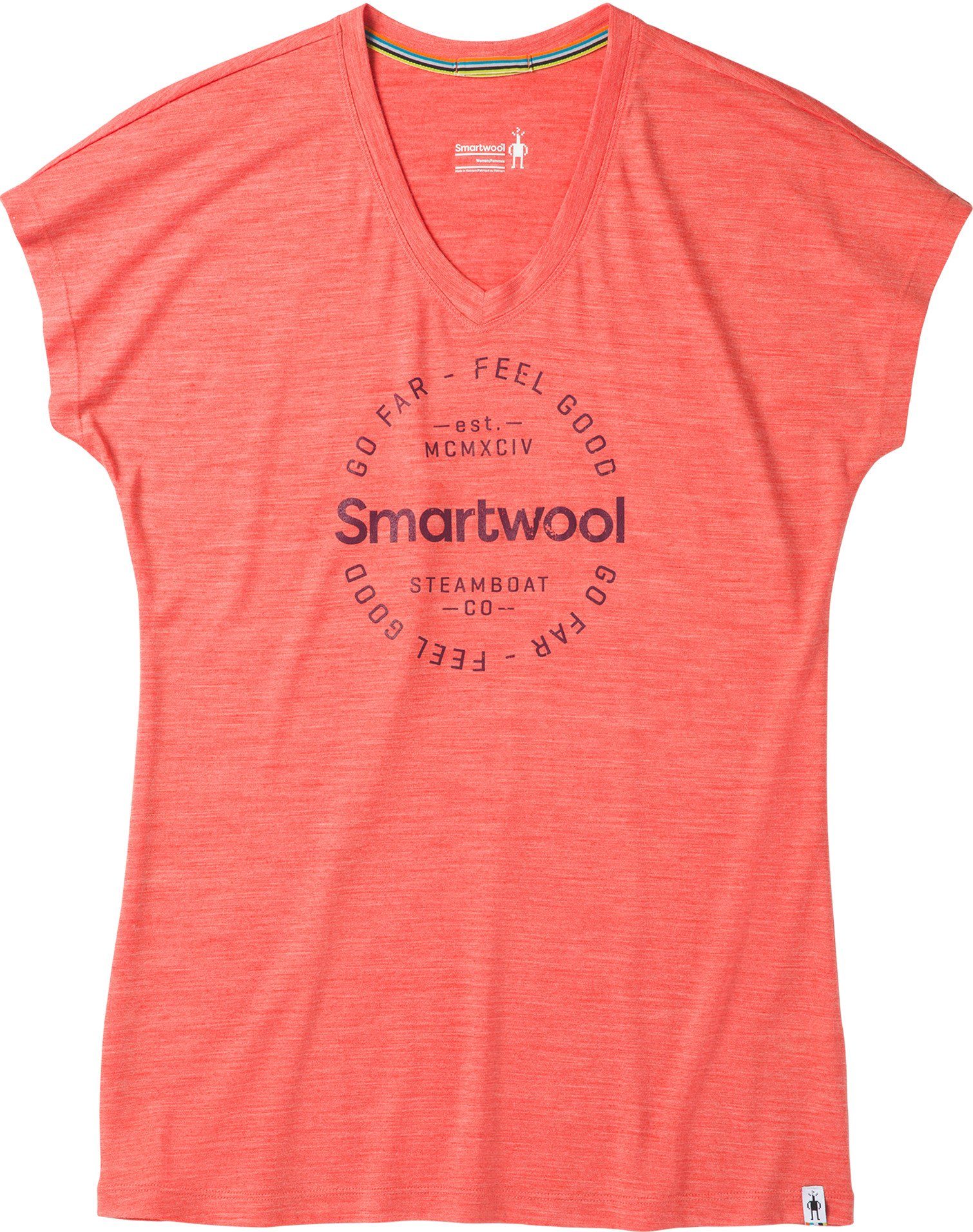 Smartwool T Online Tee shirt 150 Far Kaufen Sport Go Women« Feel Good »merino WxCoeQrdB