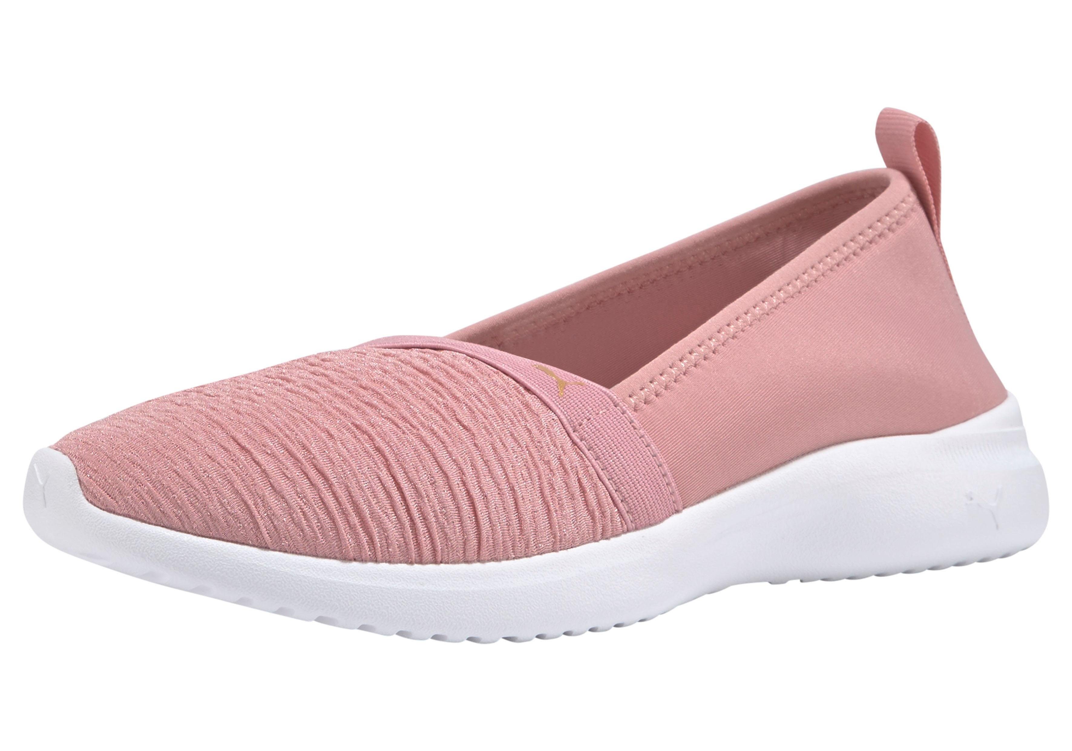 puma textured ballerinas