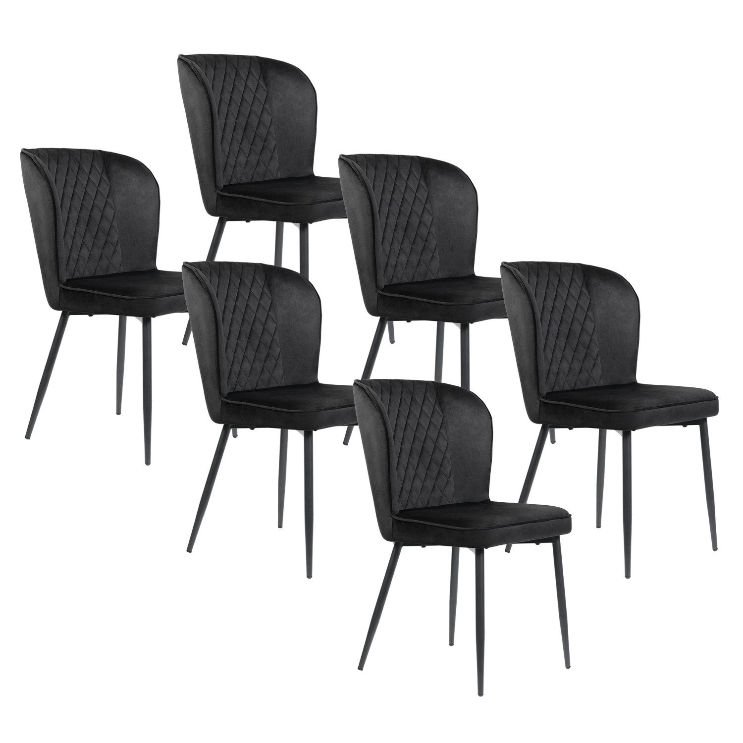 Flieks Esszimmerstuhl (6 St), 6er Set günstig online kaufen