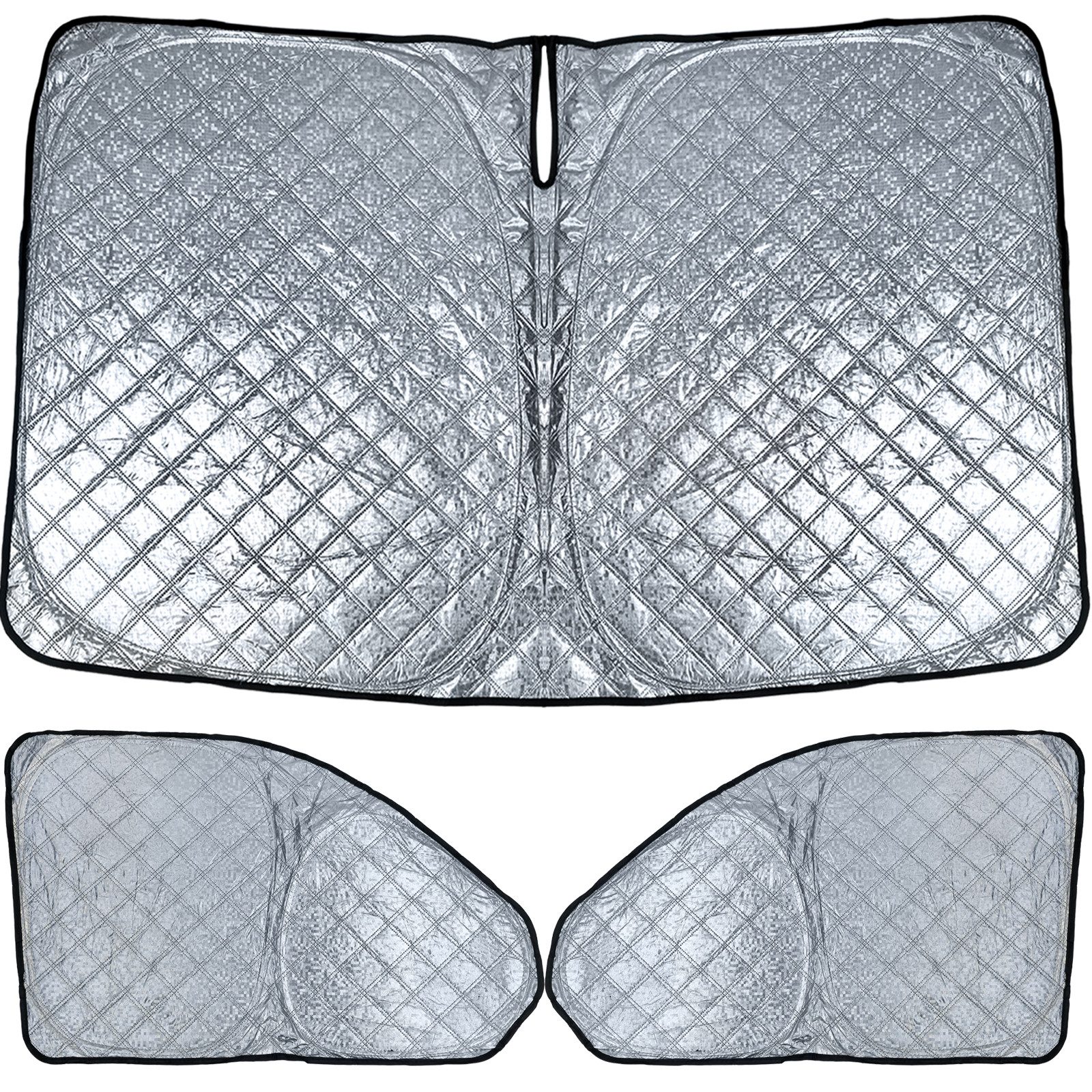 Tenzo-R Car Sunshade Blackout 3-piece set for VW Bus Transporter T6.1 from 2019 onwards