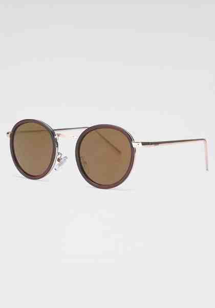 YOUNG SPIRIT LONDON Eyewear Sonnenbrille (1-St) Retrobrille, Circular, Sixties Look