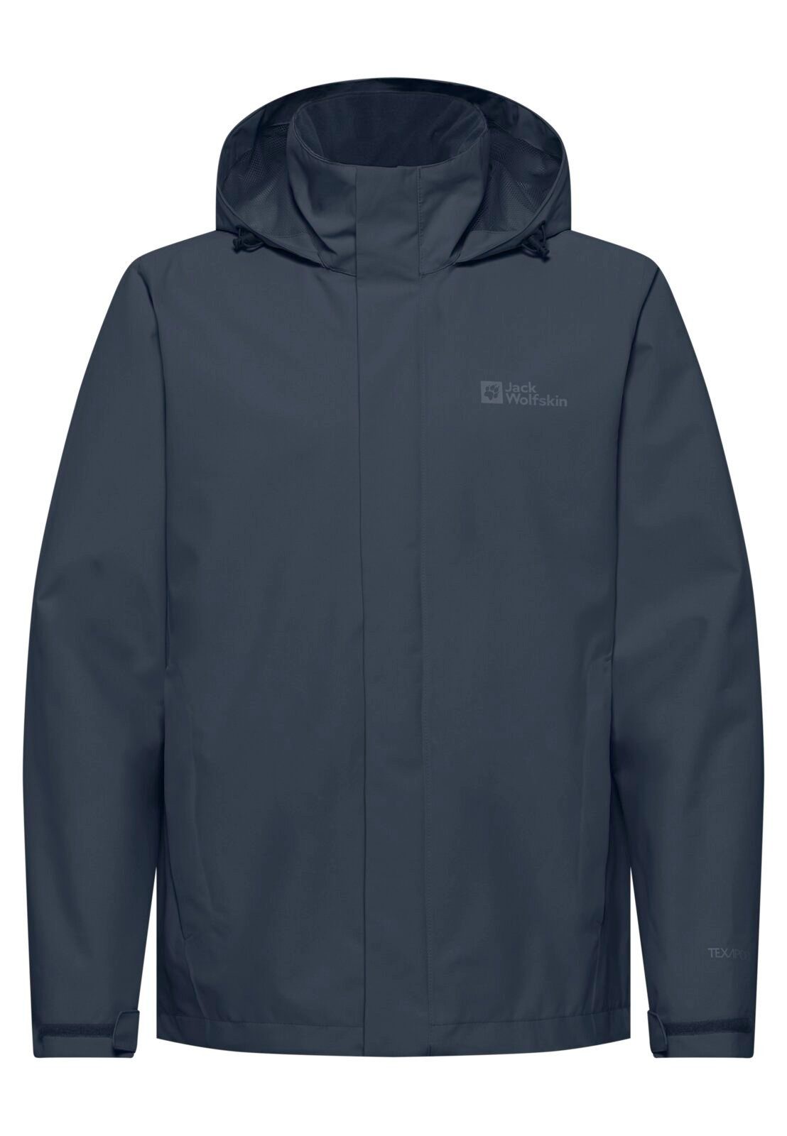 Jack Wolfskin Regenjacke Trailtime 2-Lagen (wasserdicht, günstig online kaufen