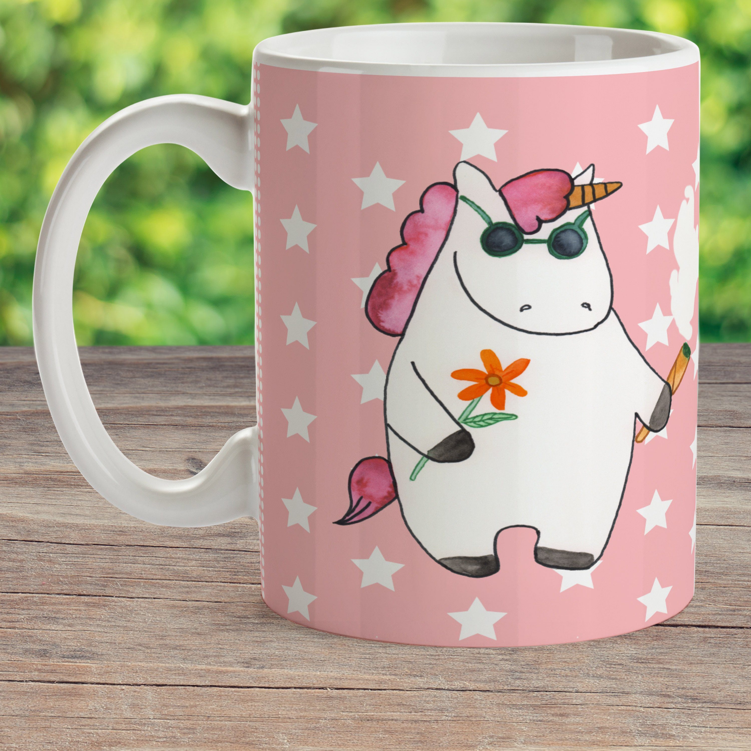 Mr. & Mrs. Panda Kunststoff Geschenk, Pastell Kunststoff Kinderbecher Kaffeetasse, T, - - Woodstock Einhorn Rot