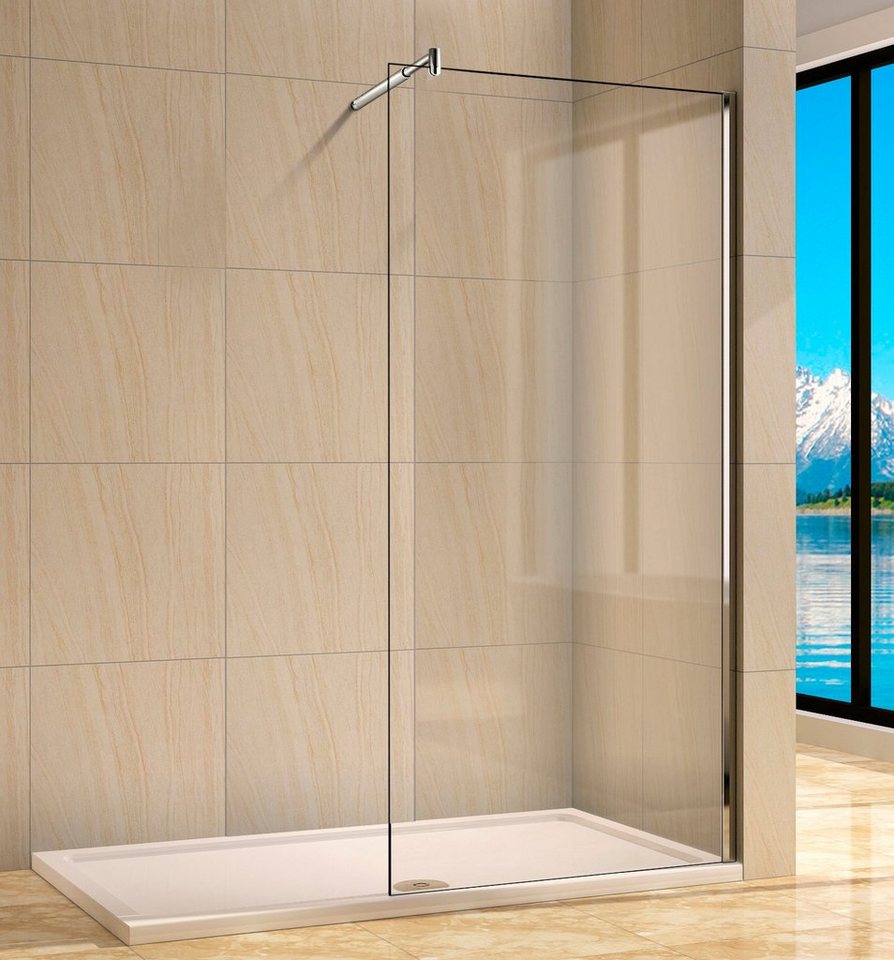 Walk-In Dusche »Rom«, Duschabtrennung Breite 80 cm | OTTO Walk-In Dusche »Rom«, Duschabtrennung Breite 80 cm | OTTO