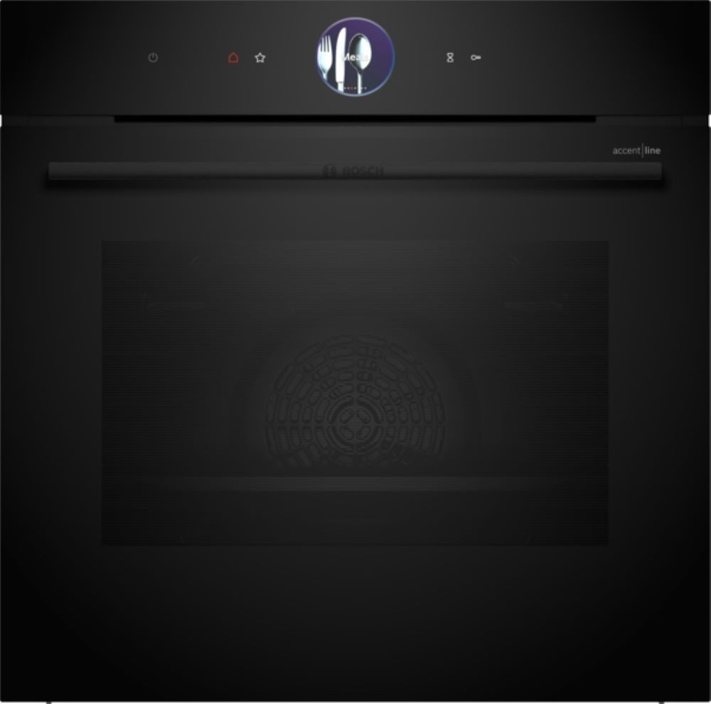 BOSCH Backofen Serie 8 HBG976MB1, Serie 8,Einbau-Backofen, Schwarz, EEK: A+, Pyrolyse-Selbstreinigung