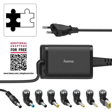 Hama Universal-Notebook-Netzteil, 15-19V/65W 8 Notebookstecker Notebook-Netzteil