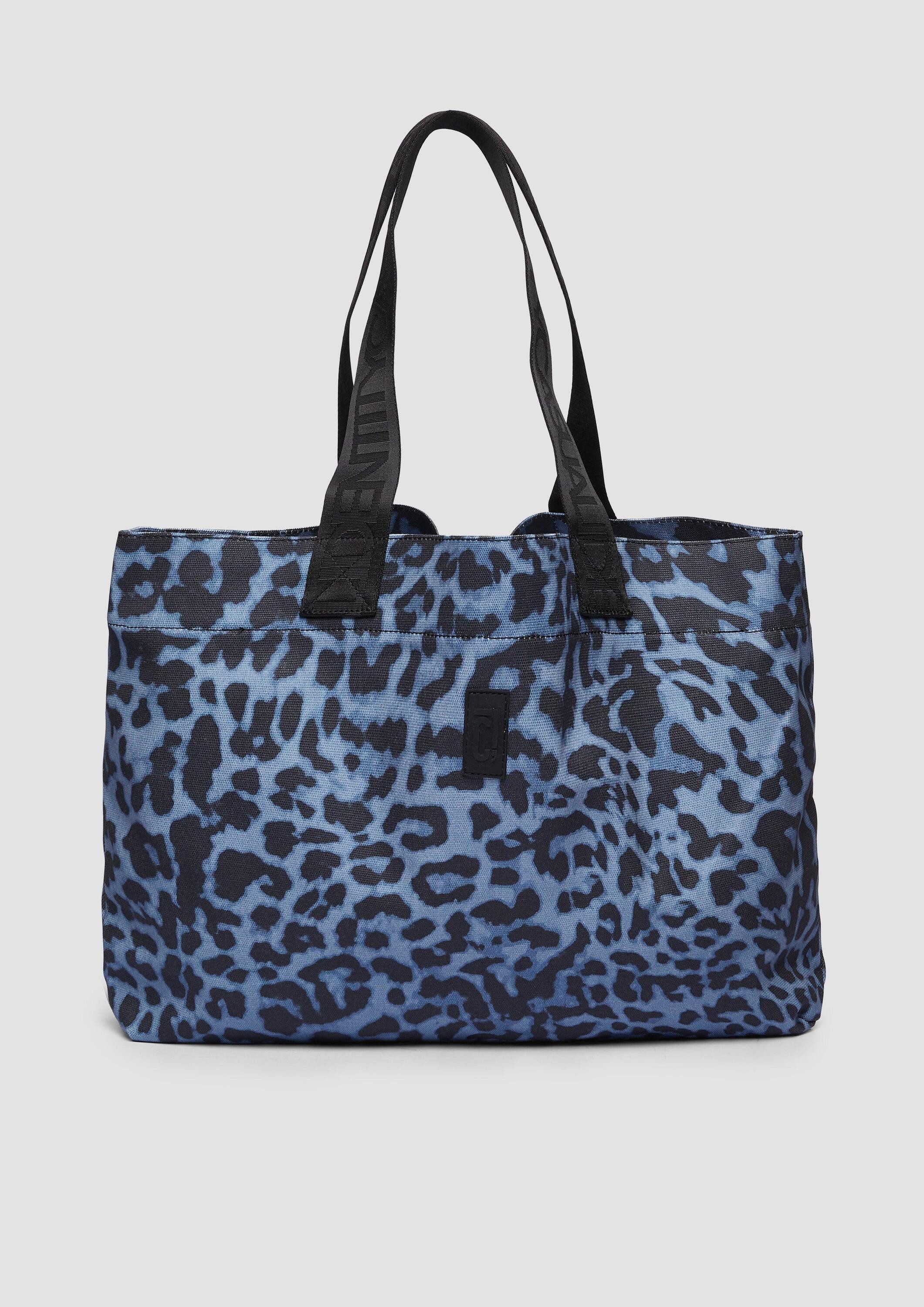 comma Shopper Tasche (1-tlg), Canvastasche mit Leo-Print