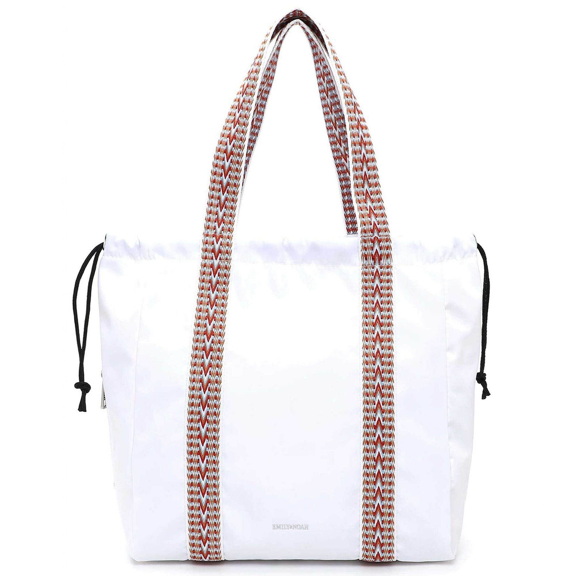 EMILY Karen, NOAH white & Polyester Shopper