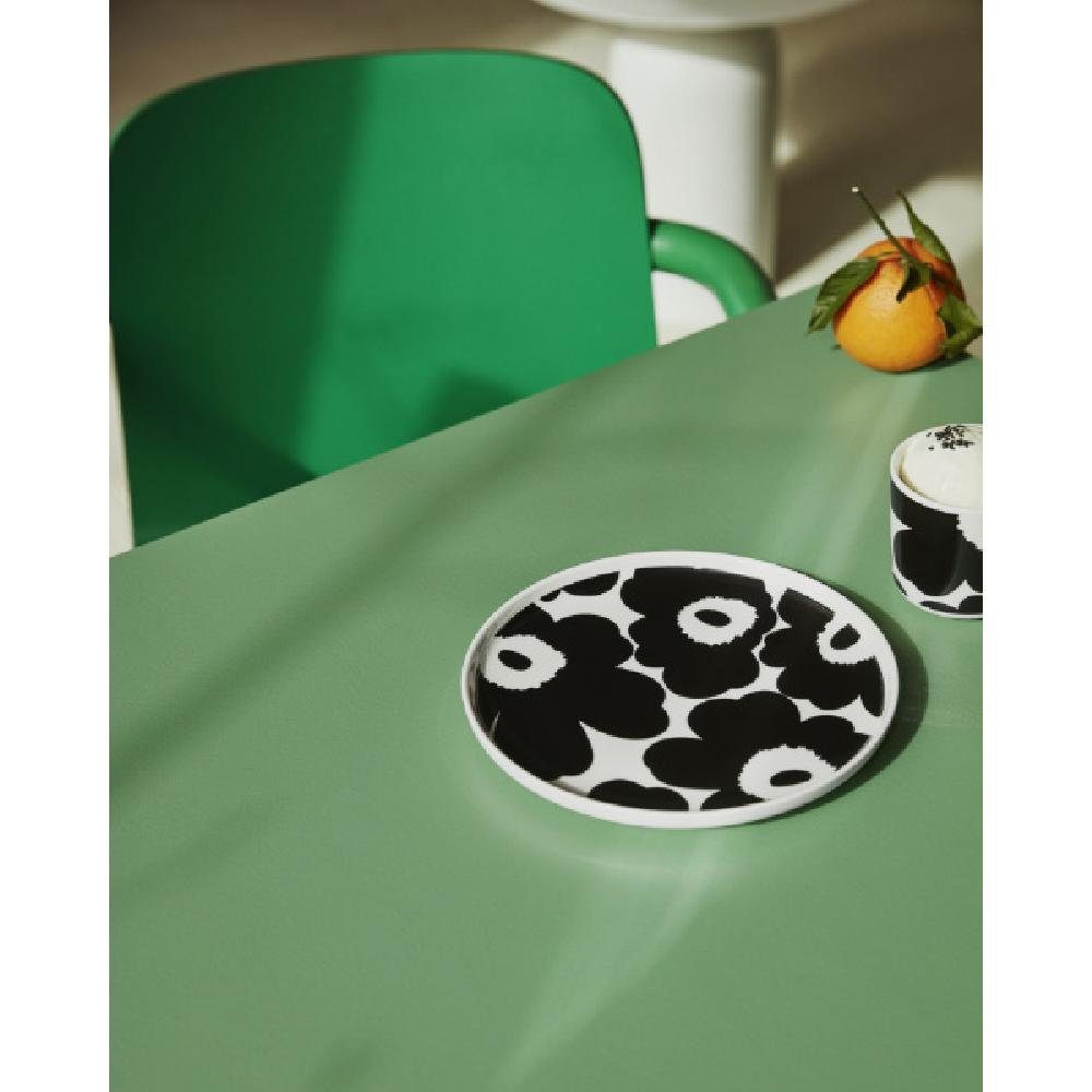 Marimekko Tasse Becher Oiva Unikko Weiß-Schwarz (Groß)