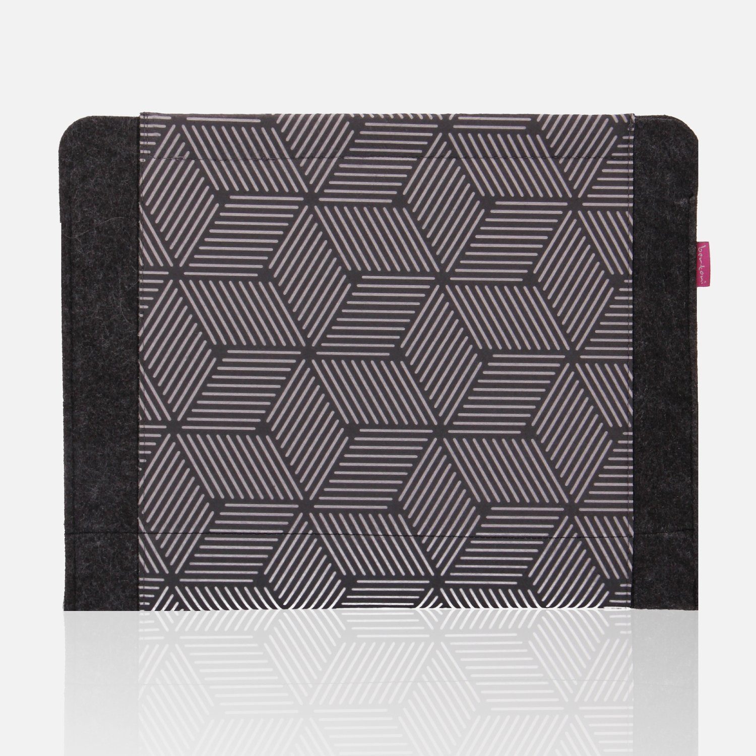 Bertoni Laptop-Hülle Cube, in den Größen 11" / 13" / 15" Zoll; Magnetverschluss