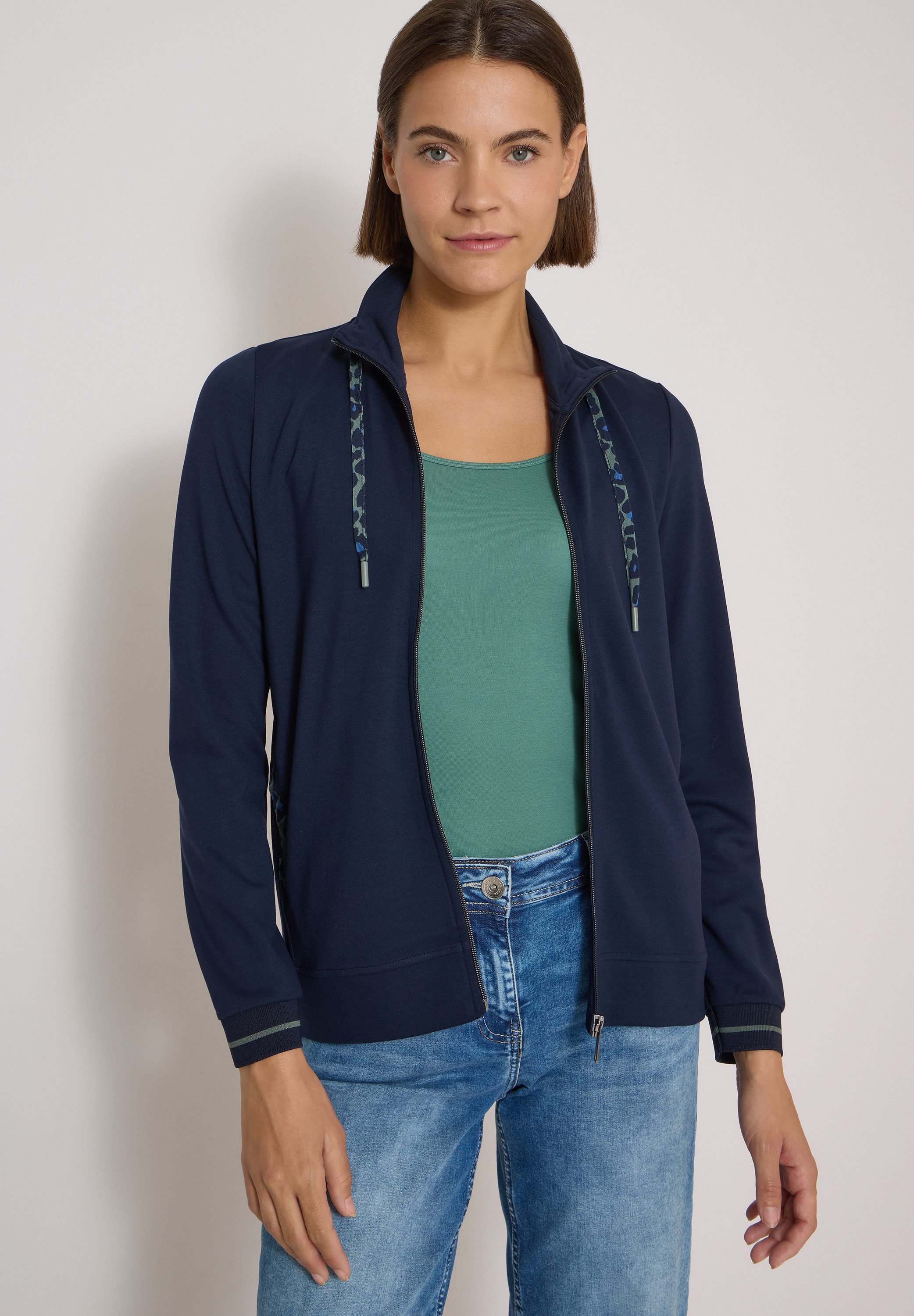 CECIL Cardigan mit Stehkragen