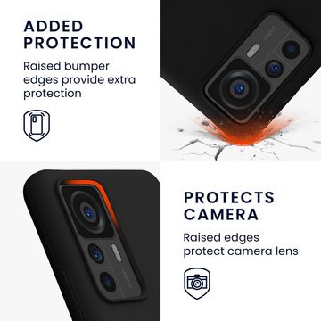 kwmobile Handyhülle Hülle für Xiaomi 12T / 12T Pro, Hülle Silikon gummiert - Handyhülle - Handy Case Cover