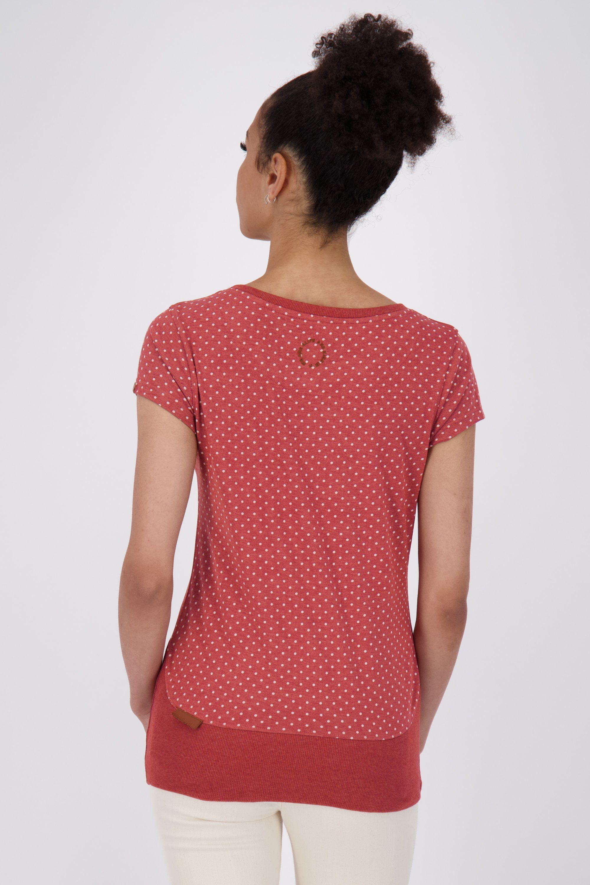 Damen Shirt Kickin CocoAK & T-Shirt B melange Alife cranberry T-Shirt
