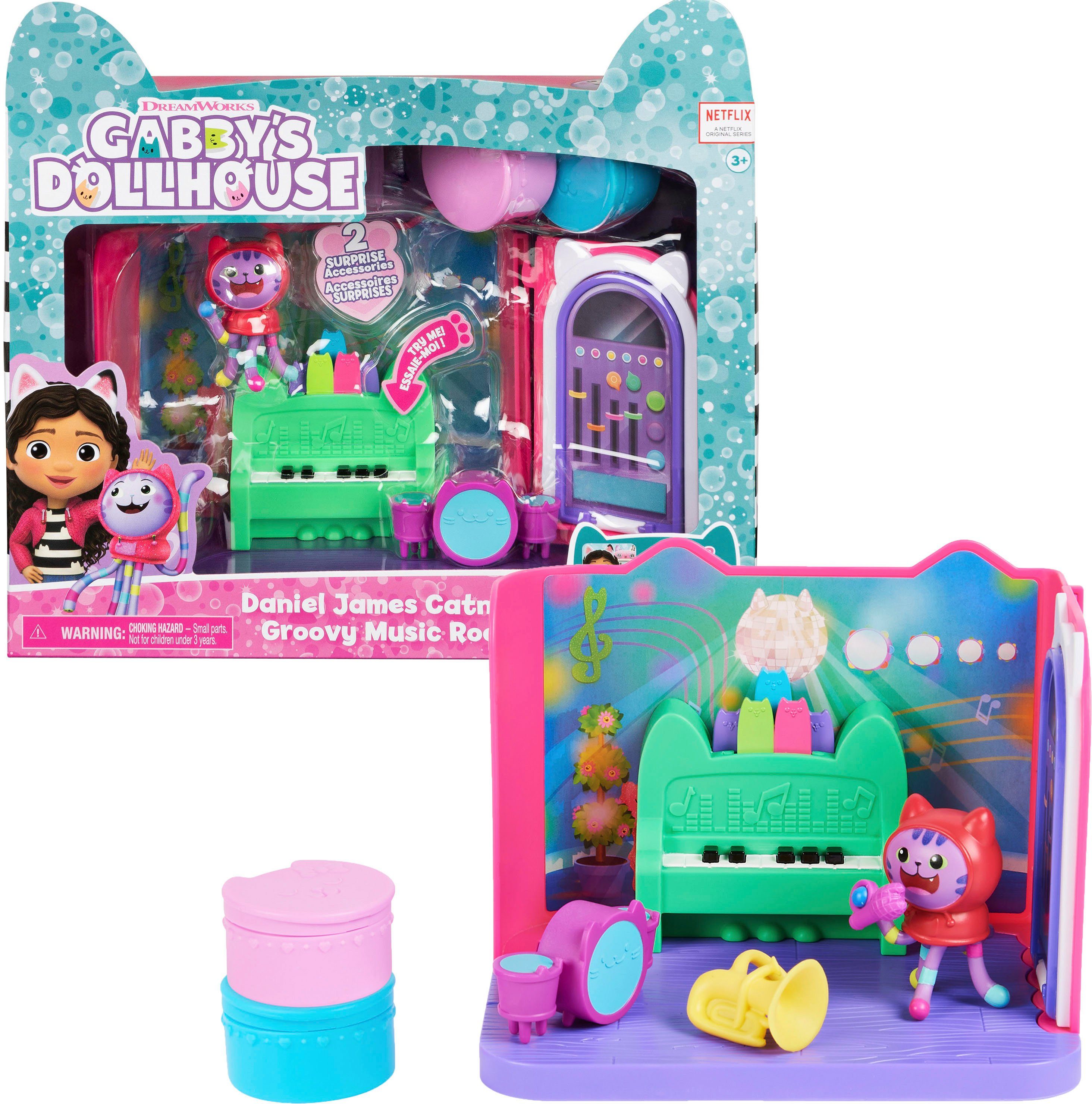 Spielwelt Gabby's Dollhouse – Deluxe Room – DJ Catnip's Musikzimmer