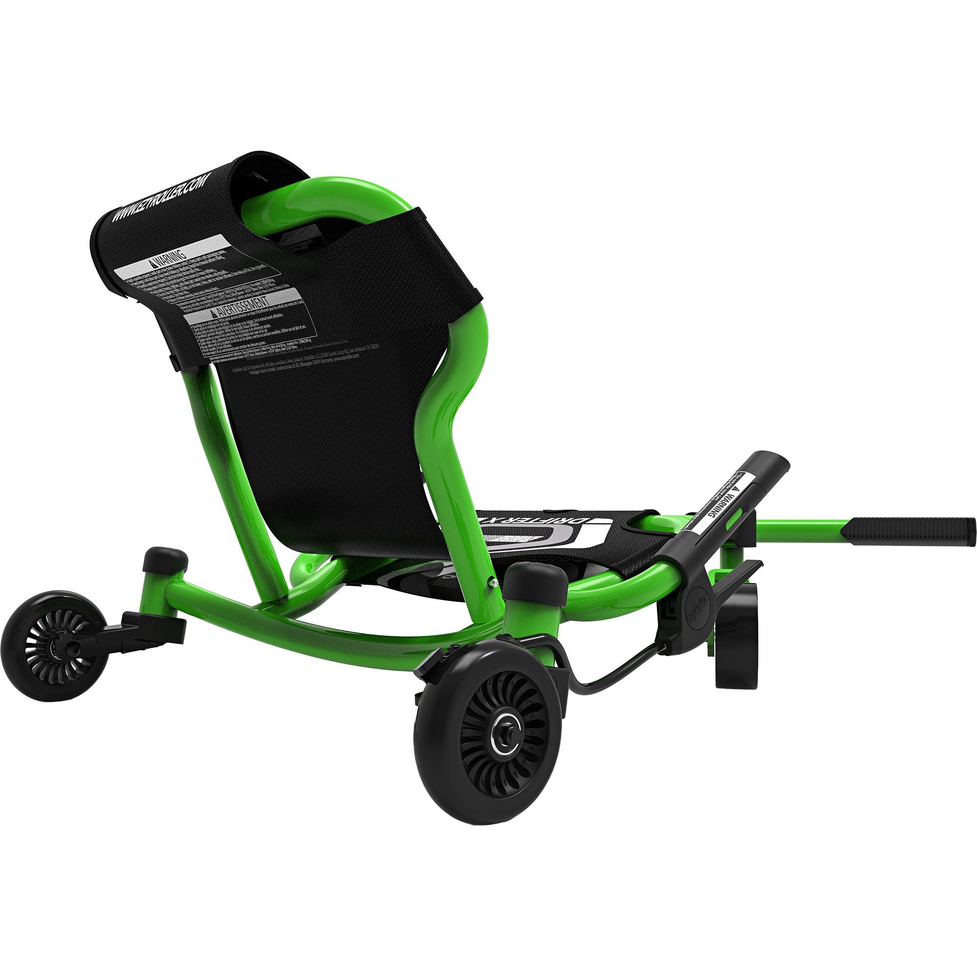 EzyRoller Tretfahrzeug Drifter X, Kinderfahrzeug Dreiradscooter 4 - 14+ Jahre Spielgeräte für draußen