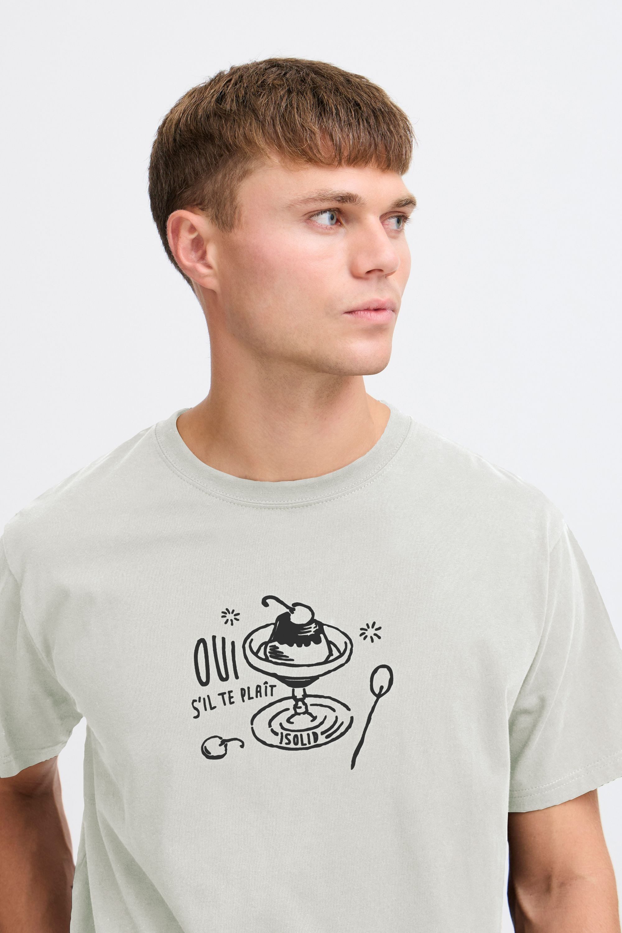 !Solid T-Shirt SDNolan Lässiges T-Shirt mit Print