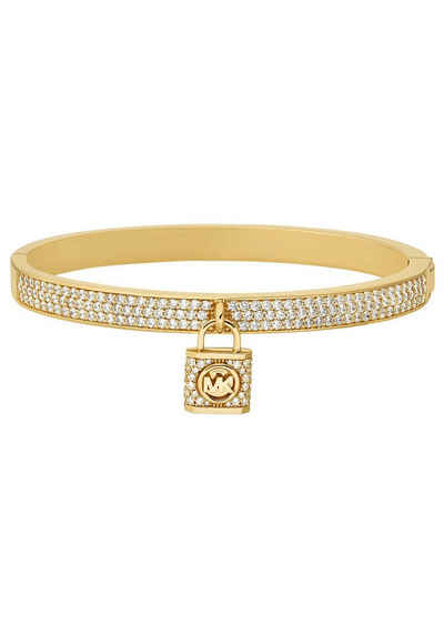 MICHAEL KORS Armreif PREMIUM, PAVÉ LOCK, SCHLOSS, MKJ8073040, MKJ8064710, MKJ8074791, mit Zirkonia (synth)