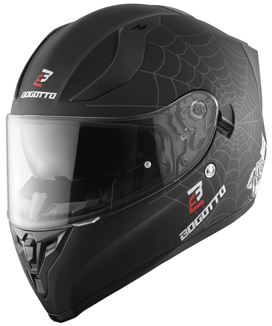 Bogotto Motorradhelm V128 Grim Helm
