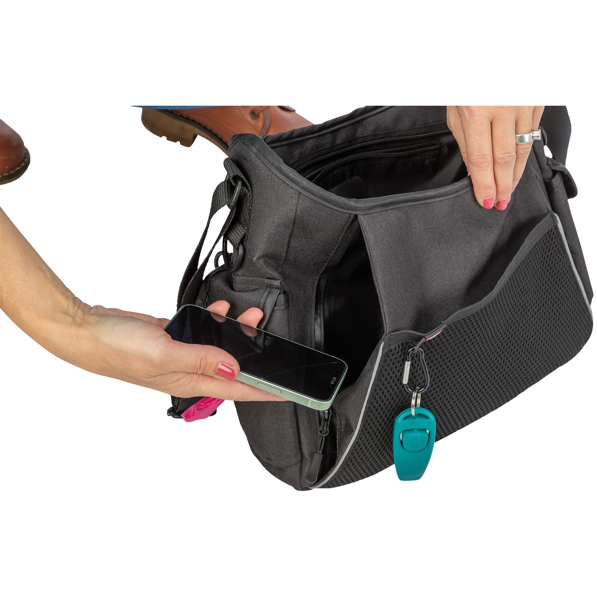 TRIXIE Schultertasche Trixie - Gassi und Dummy Umhängetasche (1-tlg), Maße: günstig online kaufen