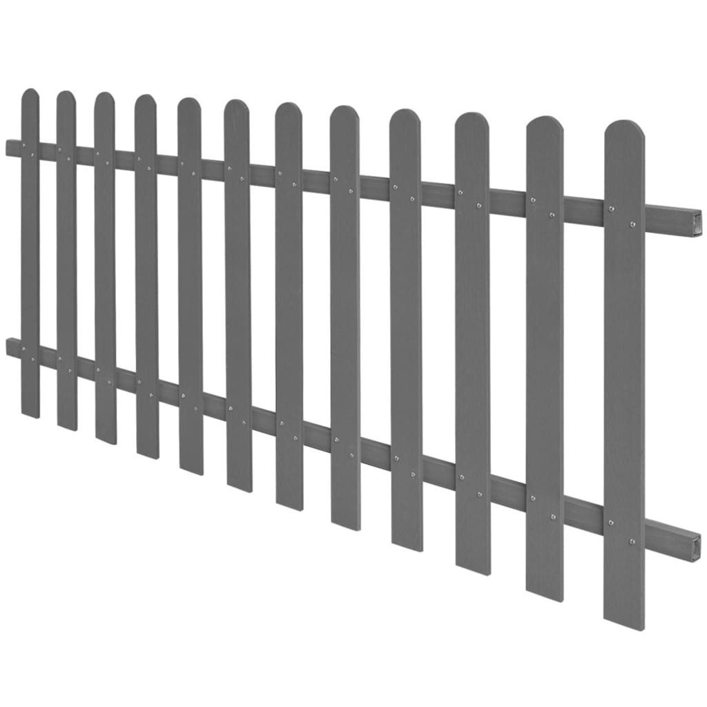 DOTMALL Gartenzaun Lattenzaun WPC 200x80 cm günstig online kaufen