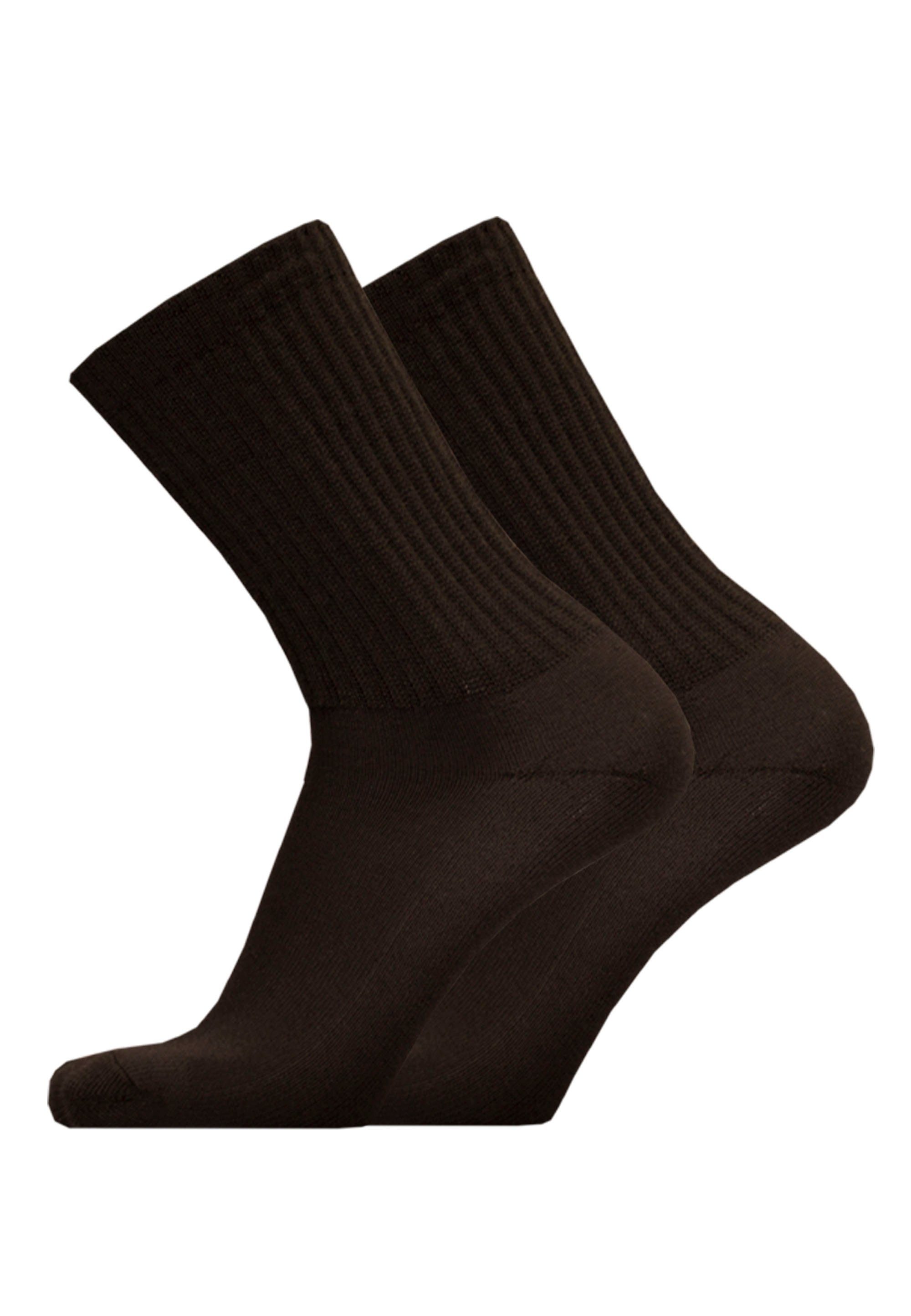 UphillSport Socken MERINO SPORT 2er Pack (2-Paar) in atmungsaktiver Qualität schwarz