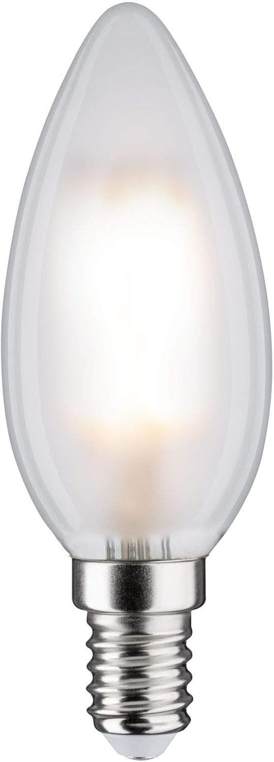 Paulmann LED-Leuchtmittel Paulmann 28727 LED Lampe Kerze 5W dimmbar Leuchtmittel Matt, Weiß Bele, 1 St., Paulmann 28727 LED Lampe Kerze 5W dimmbar Leuchtmittel Matt, Weiß Bele