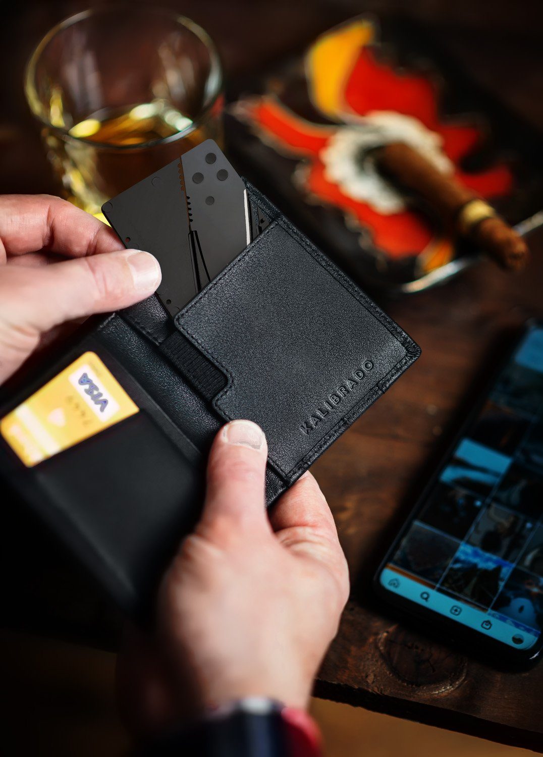 PRECORN Universalmesser 3 x Kreditkarten-Messer Faltmesser Klappmesser Camp günstig online kaufen