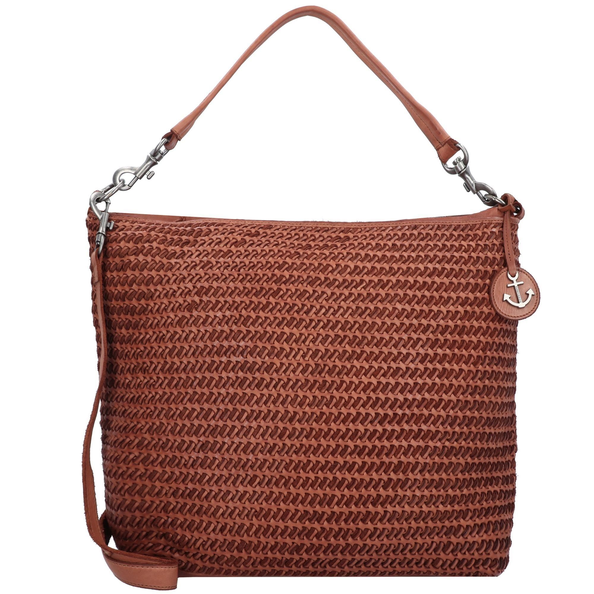 HARBOUR 2nd Schultertasche Soft Weaving, Leder günstig online kaufen