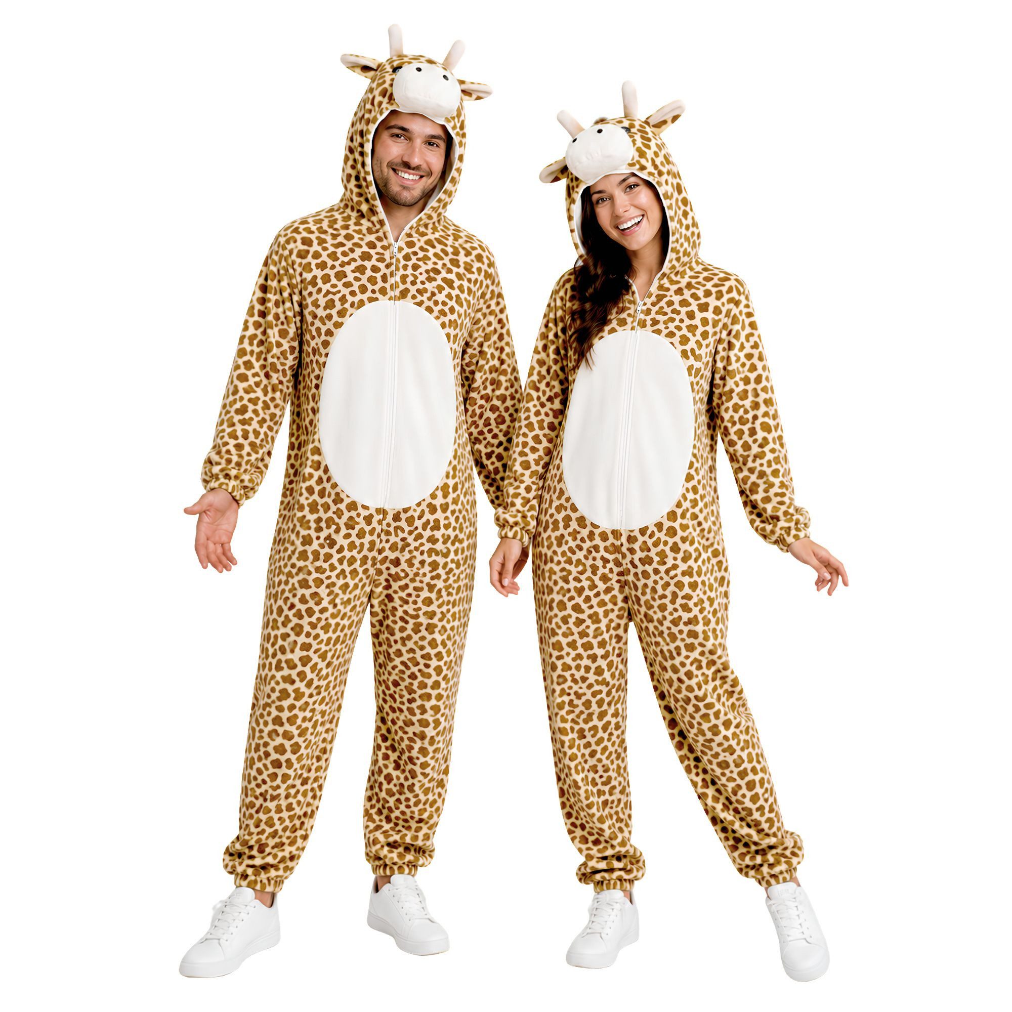 Ikumaal Kostüm Giraffe-n Kostüm-e, J24, Erwachsen-e, Fasching Karneval Fasnacht -