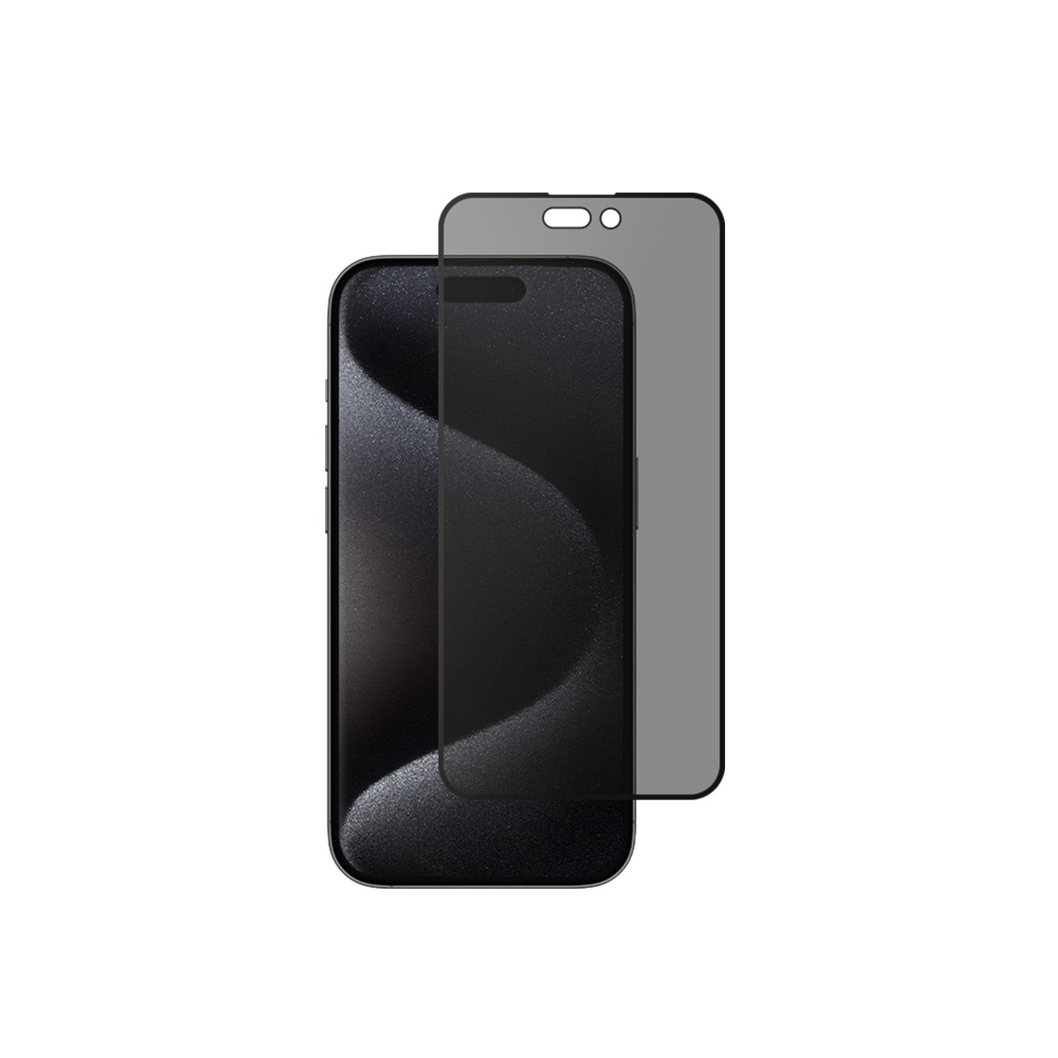alkaya. Displayschutzglas Displayschutzglas Privacy, Panzerglas, Schutzfolie, Displayschutzfolie für iPhone 15 Pro, Privacy-Schutz
