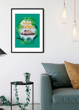 Komar Poster Jungle Book Friends, Disney (1 St), Kinderzimmer, Schlafzimmer, Wohnzimmer