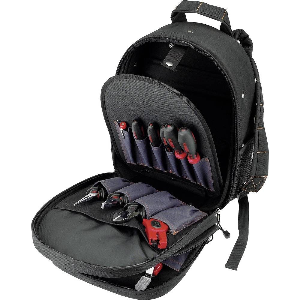Cimco Werkzeugkoffer Werkzeug-Rucksack mit Elektrikerwerkzeugen 14tlg 170420