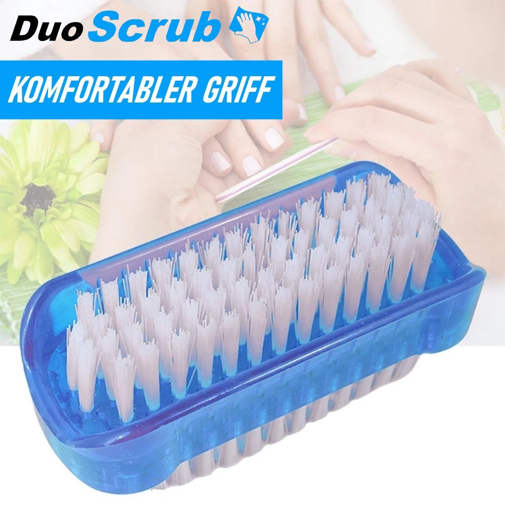 Nagelbürste Set] [4er Handbürste, Nagelbürste Fingernägel und Hände doppelseitig Reinigungsbürste DuoScrub MAVURA für Handwaschbürste