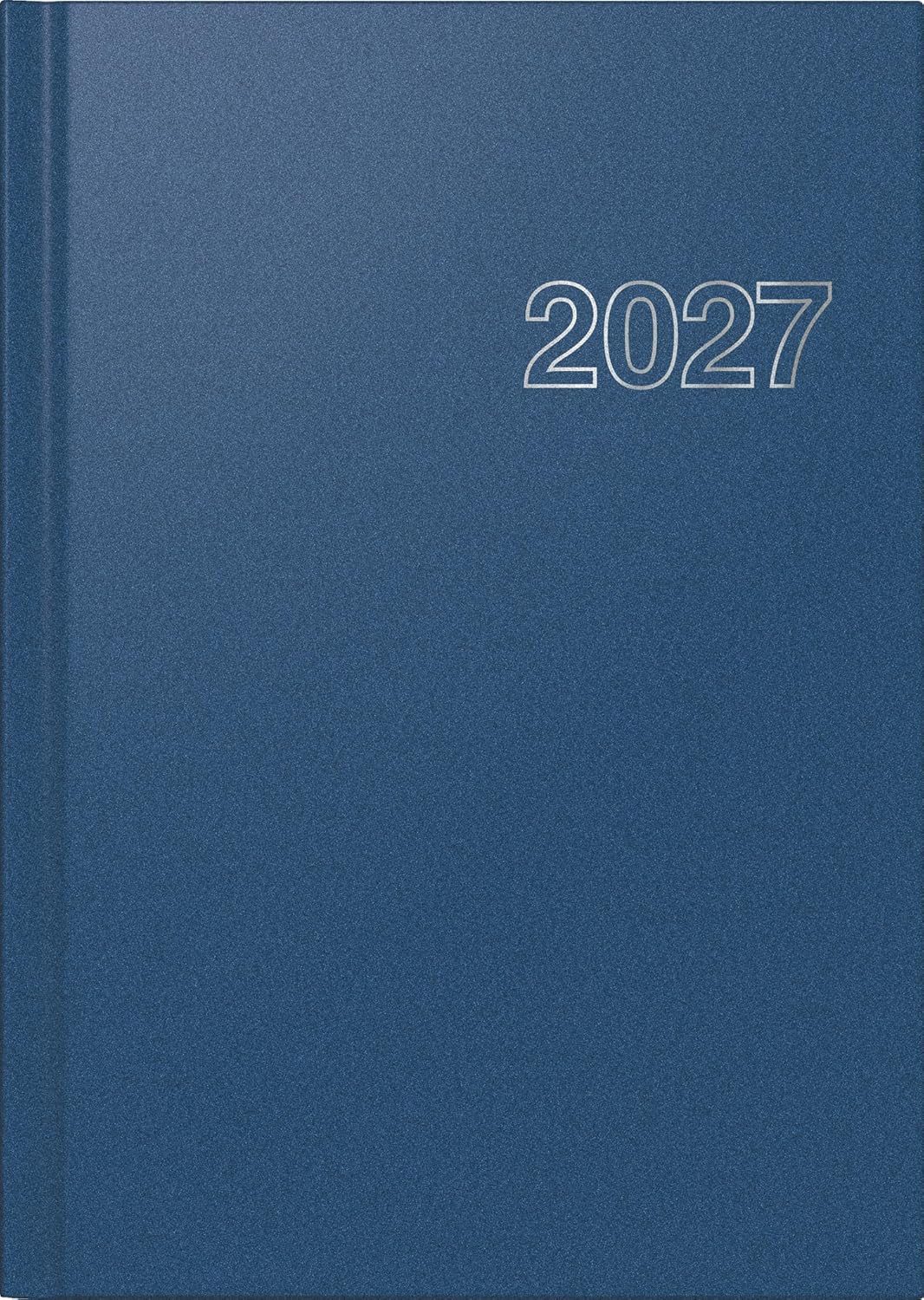 RIDO Buchkalender rido/idé Buchkalender Mod. Chefplaner 2027, A5, Kunststoff, blau