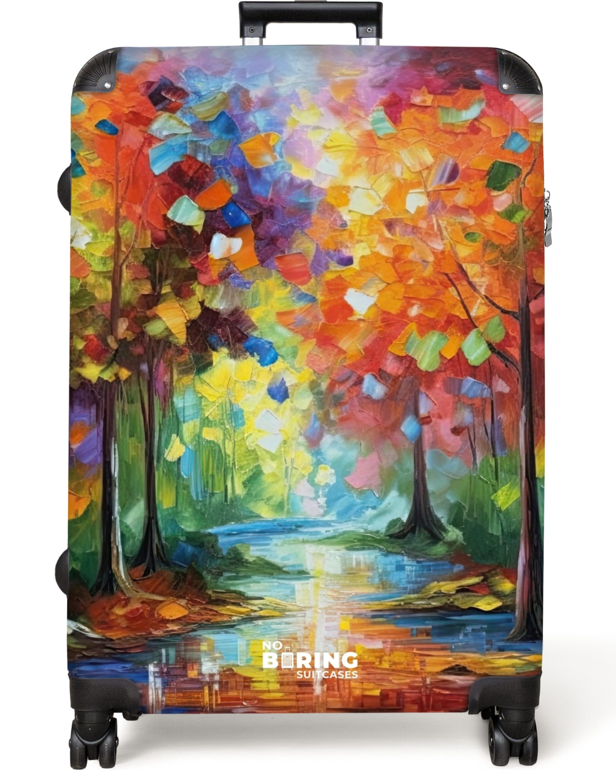 NoBoringSuitcases.com© Hartschalen-Trolley Wald - Natur - günstig online kaufen
