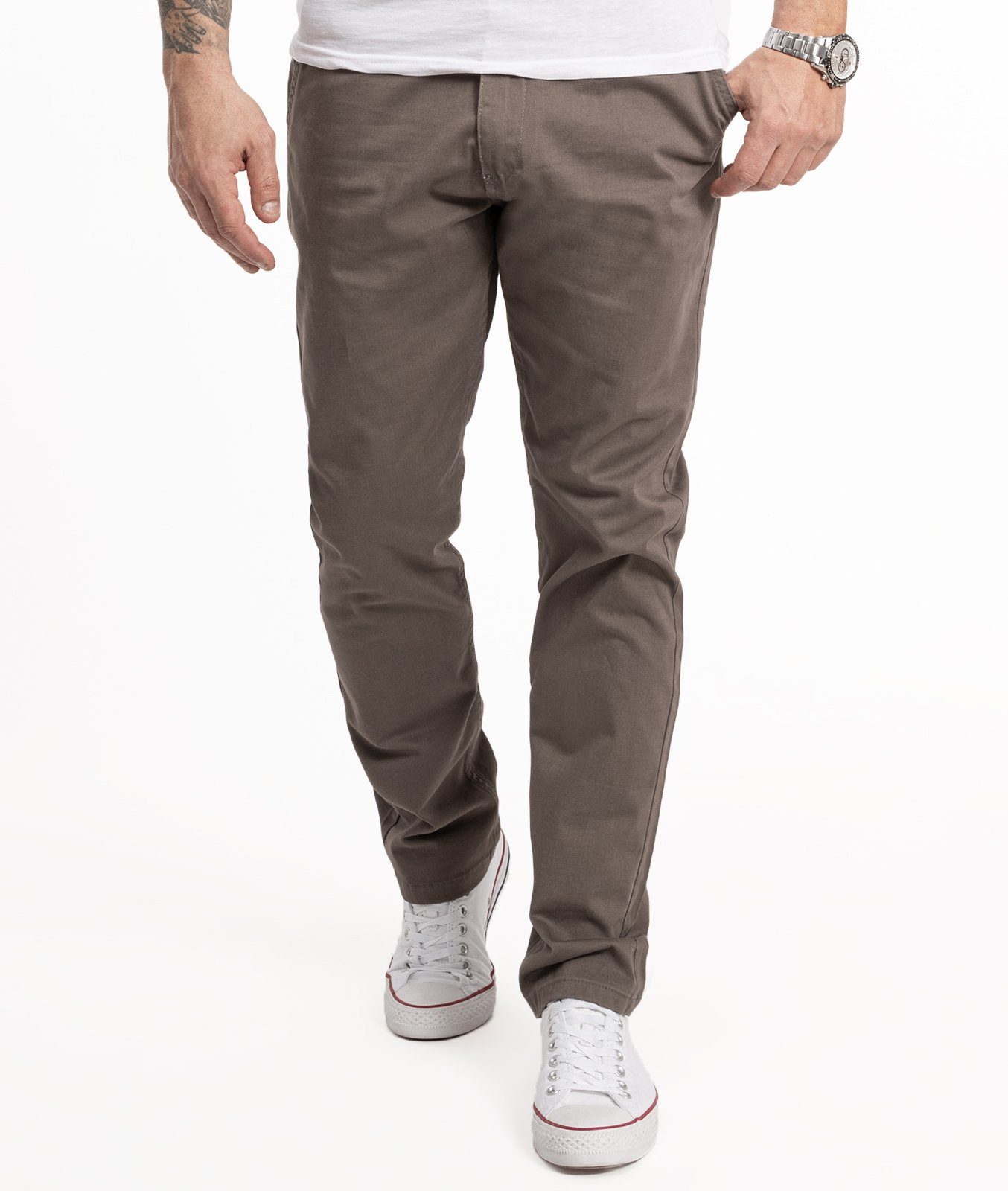 Indumentum Chinohose Herren Regular Fit Chinohose günstig online kaufen