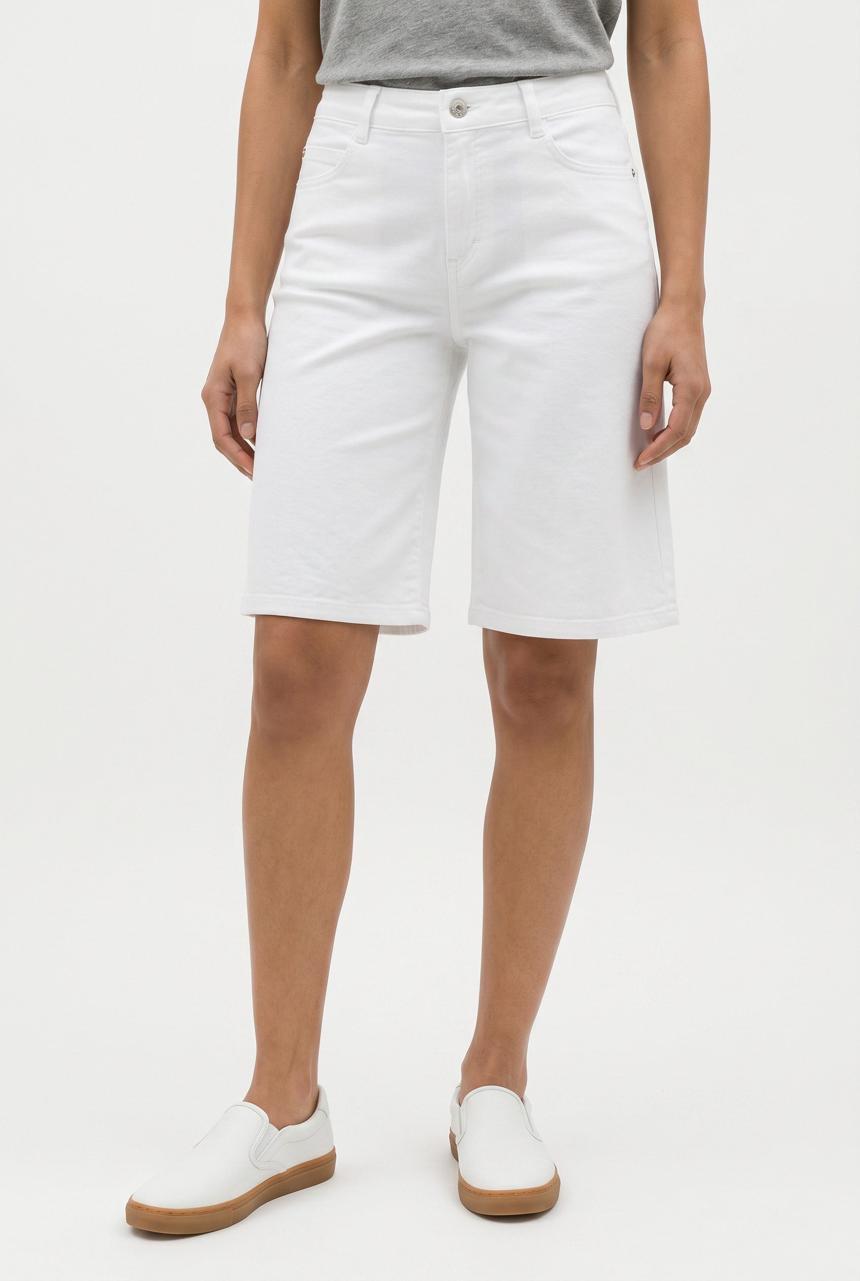 MAC Bermudas DREAM WIDE Bermuda Jeans mit weitem Bein