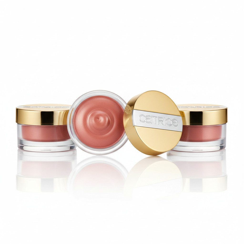 Catrice Rouge DESERT DUNE Luminizing Mousse Blush, 3-tlg., Dezenter Schimmereffekt, weiche, buttrige Textur, leicht verblendbar.
