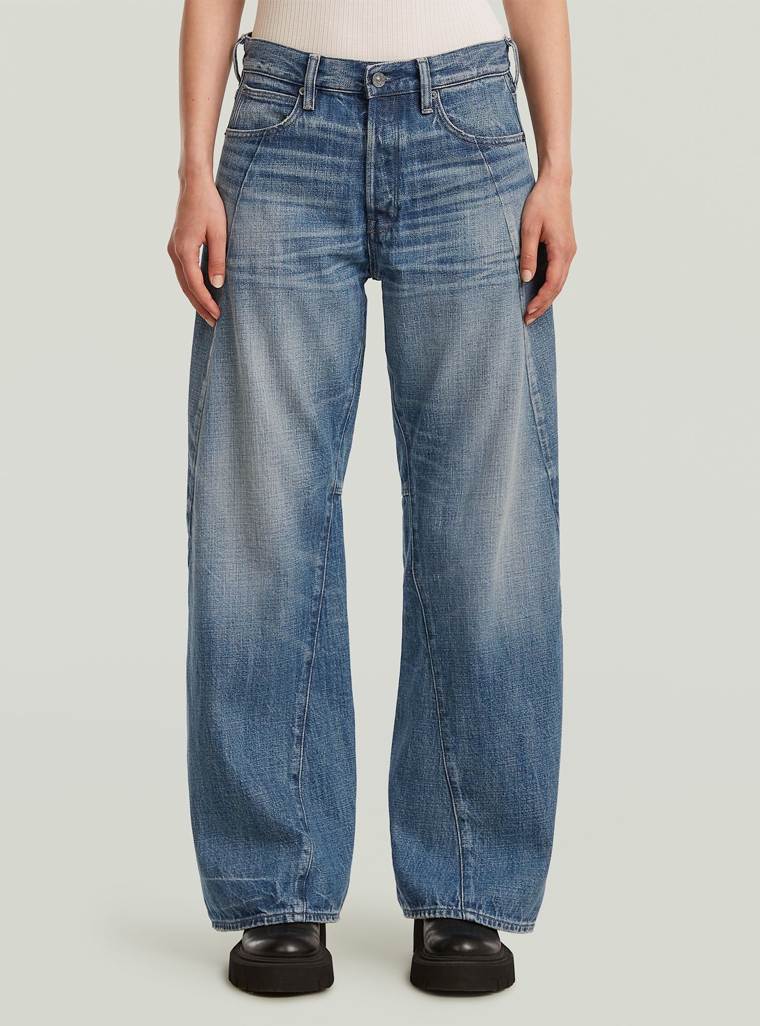 G-STAR Regular-fit-Jeans Contor Barrel Wide Jeans