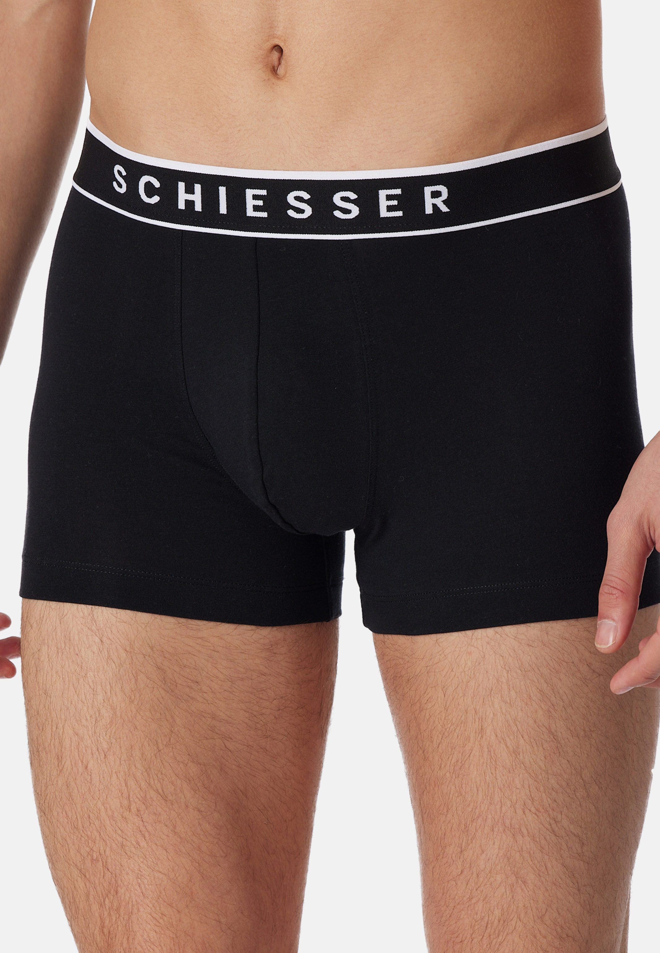 Schiesser Retro Boxer 10er Pack 95/5 Organic Cotton (Spar-Set) Retro Short günstig online kaufen