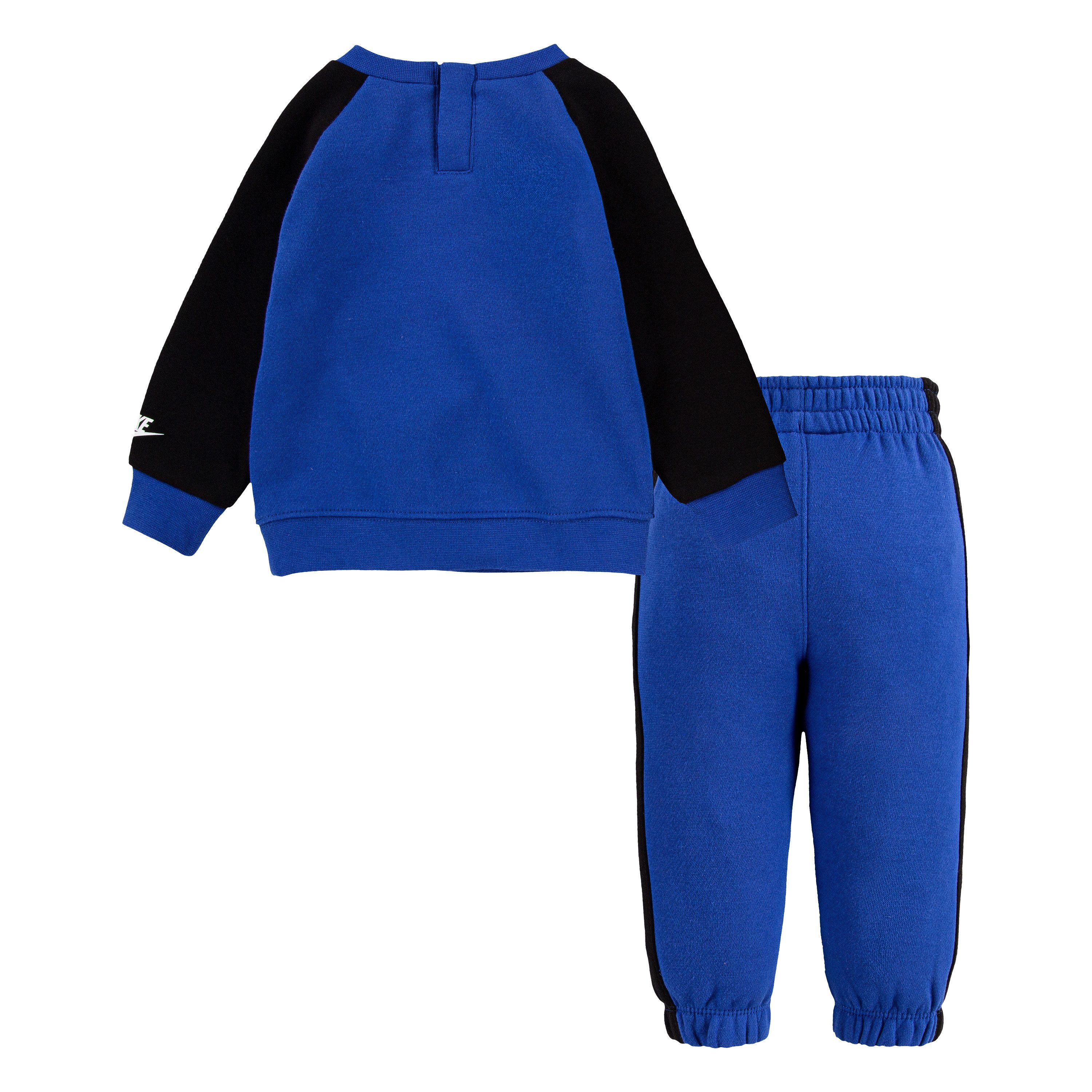 Nike Sportswear Jogginganzug NKN OVERSIZED FUTURA CREW SET (Set, 2-tlg), zweiteiliges Set, für Babys, flexible Passform, pflegeleicht