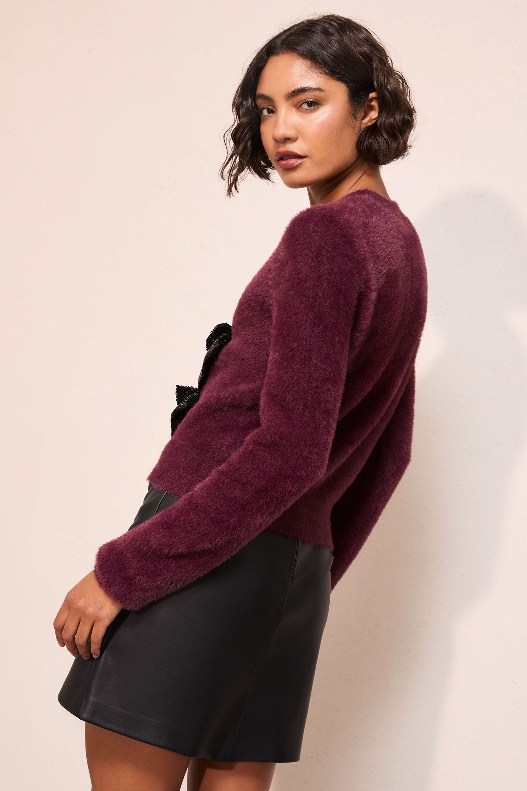 Friends Like These Strickjacke Friends Like These Pailletten-Strickjacke, R günstig online kaufen