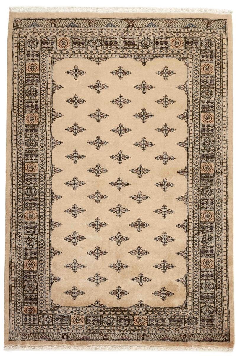 Orientteppich, Buchara Nain Pakistan Handgeknüpfter mm 8 Orientteppich Höhe: Trading, 166x240 rechteckig, 3ply