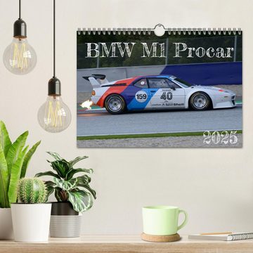 CALVENDO Wandkalender BMW M1 Procar (Wandkalender 2025 DIN A4 quer), CALVENDO Monatskalender