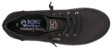 Skechers BOBS B CUTE- Slip-On Sneaker Slipper, Sommerschuh, Freizeitschuh mit elastischer Zierschnürung