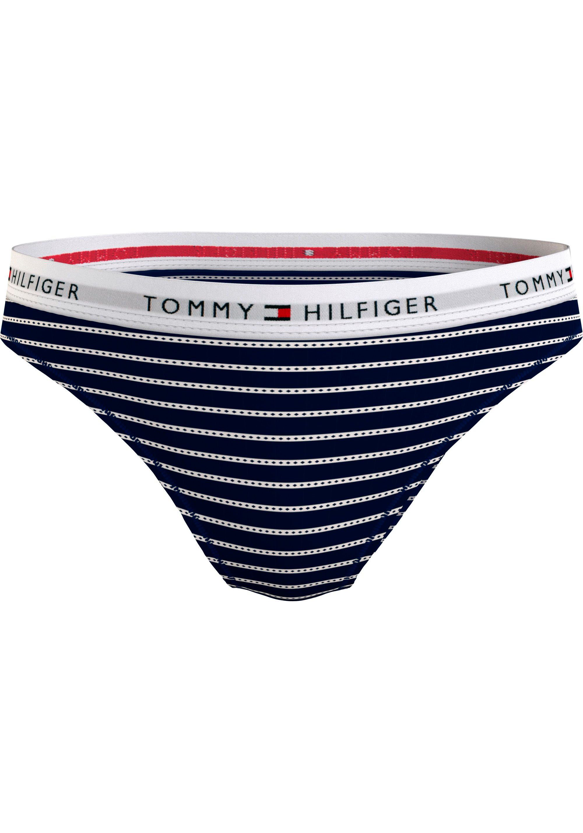 Argyle_Stripe_Desert_Sky PRINT Underwear BIKINI Bikinislip mit Hilfiger Tommy Hilfiger Tommy Logobund
