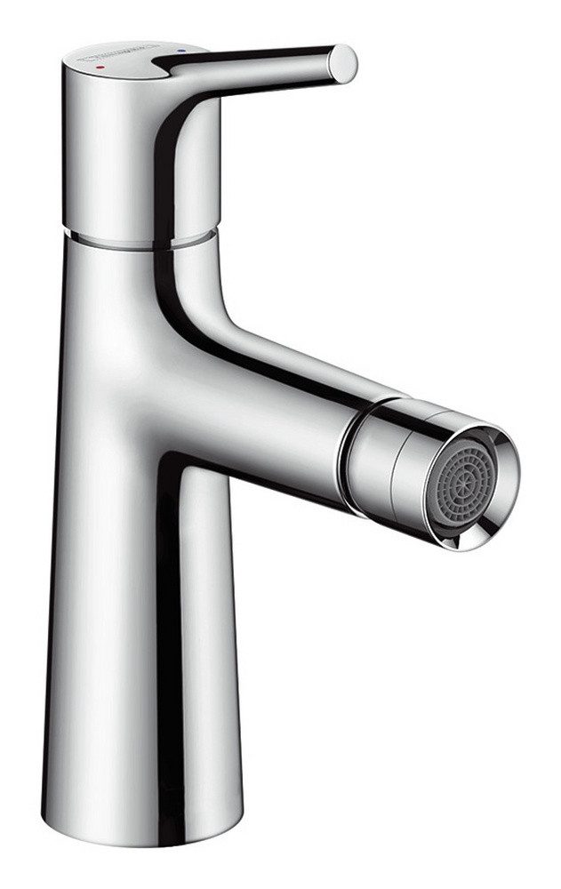 hansgrohe Bidetarmatur Talis S Einhebel-Bidetmischer mit Zugstangen-Ablaufgarnitur - Chrom