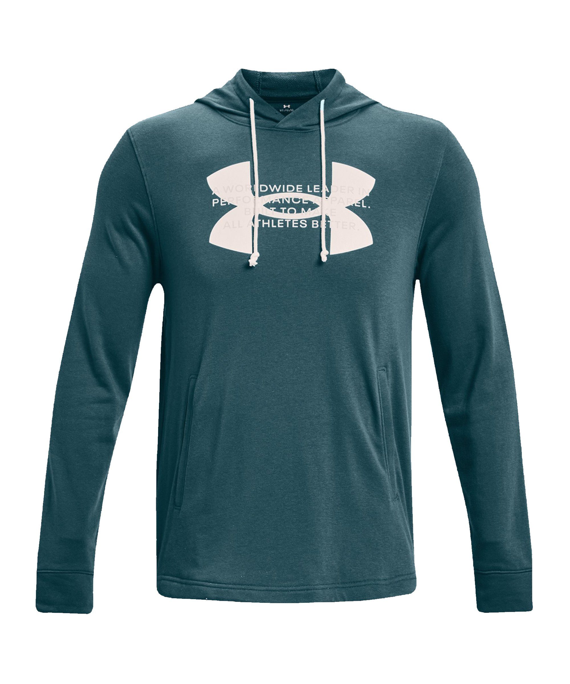 Hoody Terry Logo Under Sweater Armour® Rival gruen